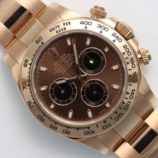 Rolex Daytona 116505-0013 Rose gold Brown