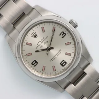 Rolex Oyster Perpetual 114200 Stainless steel Silver