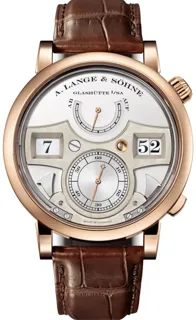 A. Lange Zeitwerk 145.032 Rose gold Silver