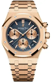 Audemars Piguet Royal Oak 26239OR.OO.1220OR.01 Rose gold Blue