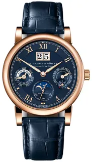 A. Lange Langematik Perpetual 310.032 Rose gold Blue