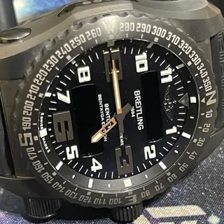 Breitling Emergency V76325 51mm Titanium Black