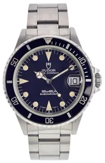 Tudor Submariner 75090 36mm Stainless steel Black