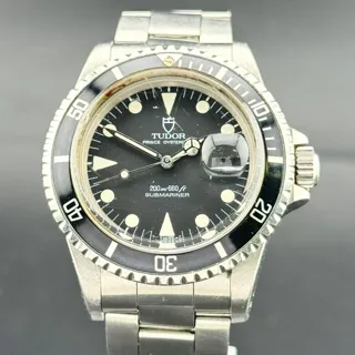 Tudor Submariner 79090 40mm Stainless steel Black