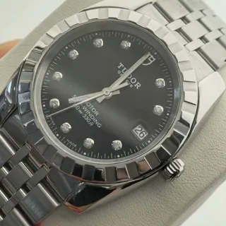 Tudor Classic 21010 38mm Stainless steel Black