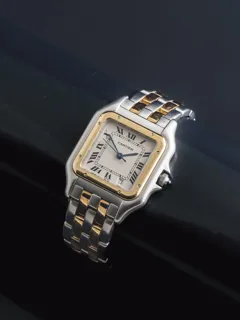 Cartier Panthère 1100 26mm Stainless steel and 18k yellow gold Cream