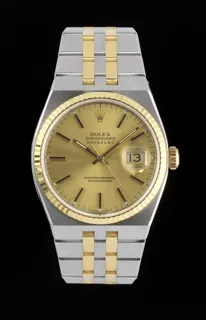 Rolex Datejust Oysterquartz 17013 34mm Yellow gold and Stainless steel