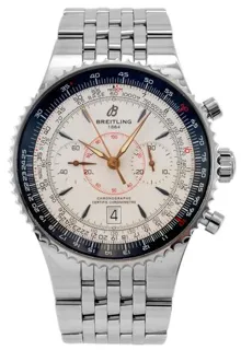 Breitling Montbrillant A23340 47mm Stainless steel White