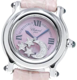 Chopard Happy Sport 27/8245-23 26mm Stainless steel Pink