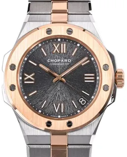 Chopard Alpine Eagle 298600-6001 41mm Yellow gold and Stainless steel Gray