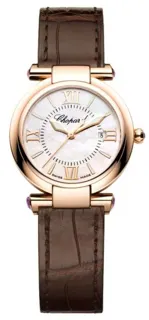 Chopard Imperiale 384238-5001 28mm Rose gold White