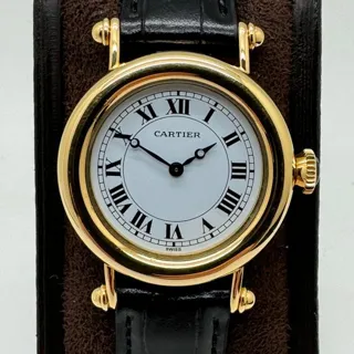 Cartier Diabolo 1460 32mm Yellow gold White