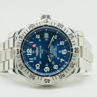 Breitling Superocean A17360 42mm Stainless steel Blue