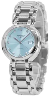 Longines PrimaLuna L81134906 30mm Stainless steel Blue