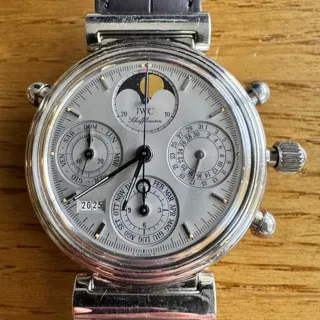 IWC Da Vinci Perpetual Calendar IW3751 (DA  ) 39mm Platinum Silver