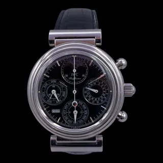 IWC Da Vinci Perpetual Calendar IW3750 (DA  ) 39mm Stainless steel Black