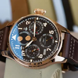 IWC Big Pilot IW502617 ( EXUPÉRY) 46mm Rose gold Brown