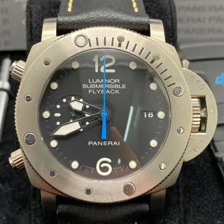 Panerai Submersible PAM 00614 47mm Titanium Black