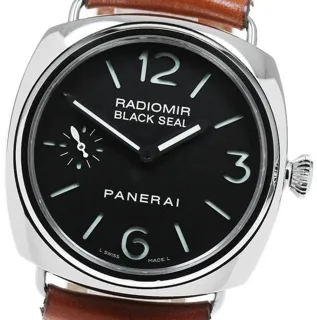 Panerai Radiomir Black Seal PAM 00183 44mm Stainless steel Black