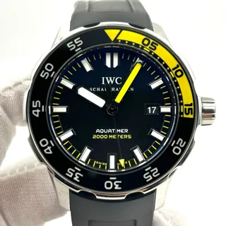 IWC Aquatimer 356802 44mm Stainless steel Black