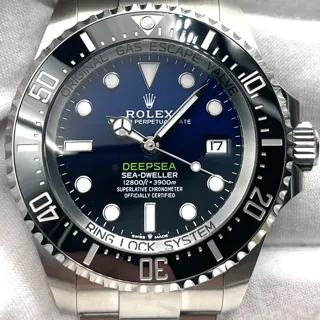 Rolex Sea-Dweller Deepsea 136660-0003 44mm Titanium and Stainless steel Blue