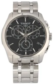 Tissot Couturier T035617A 41mm Stainless steel Black