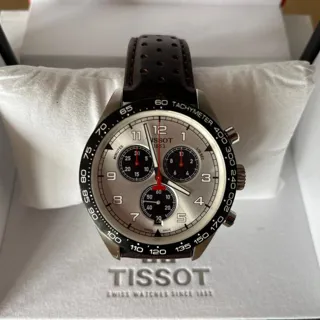 Tissot PRS 516 T1316171603200 45mm Stainless steel and PVD Silver