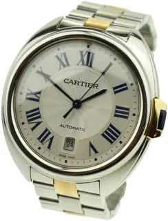 Cartier Clé de Cartier W2CL0002 40mm Rose gold and Stainless steel Silver