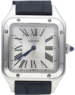 Cartier Santos Dumont 38mm Stainless steel Silver