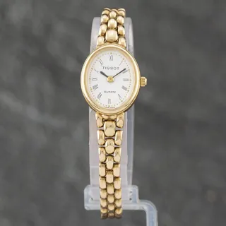 Tissot 16mm Yellow gold White