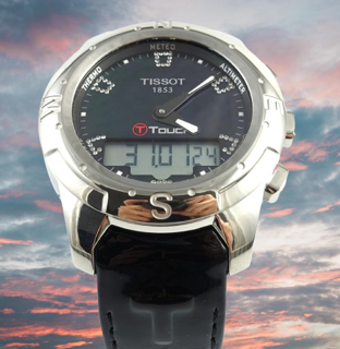 Tissot Touch T047.220.46.126.00 42mm Titanium Black