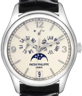 Patek Philippe Annual Calendar 5146G 39mm White gold Cream