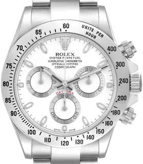 Rolex Daytona 116520 Stainless steel White