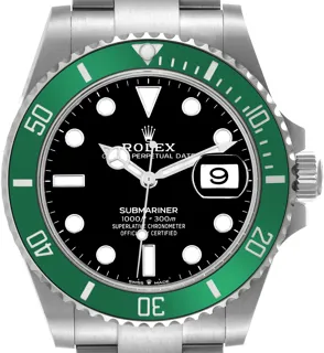 Rolex Submariner 126610LV Stainless steel Black