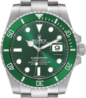 Rolex Submariner 116610LV Stainless steel Green