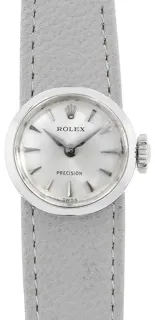 Rolex Precision 8413 16mm White gold Silver