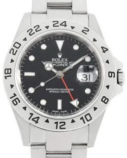 Rolex Explorer II 16570 ( II 16570 ) 40mm Stainless steel Black