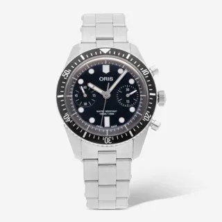 Oris Divers 01 771 7791 4054-07 8 20 18 40mm Stainless steel Black