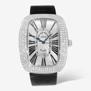 Franck Muller Galet 3000 H SC DT P D6 AC RO 38mm Stainless steel White