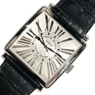 Franck Muller Master Square 6000KSCDTRELR 43mm Silver