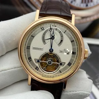 Breguet Tourbillon 5317BR 39mm Rose gold Silver