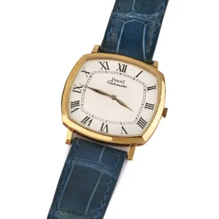 Piaget Classic 13406 32mm 18k yellow gold White