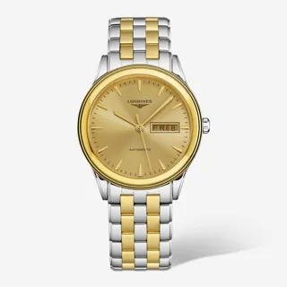 Longines Flagship L48993327 Yellow gold and Stainless steel Golden