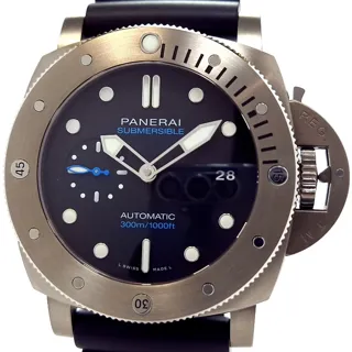 Panerai Submersible PAM02305 47mm Titanium Black