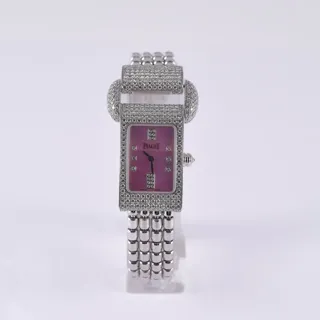 Piaget Protocole G0A25022 17mm White gold White