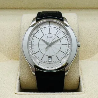 Piaget Gouverneur G0A38110 43mm White gold Silver