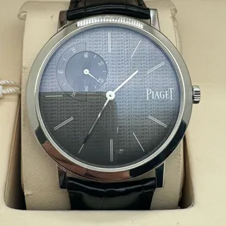 Piaget Altiplano G0A34120 Platinum Gray