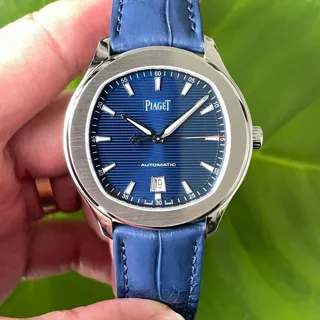 Piaget Polo S G0A43001 42mm Stainless steel Blue