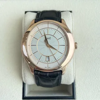 Piaget Gouverneur G0A37110 Rose gold Silver