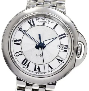 Bedat & Co Nº8 831 39mm Steel Silver